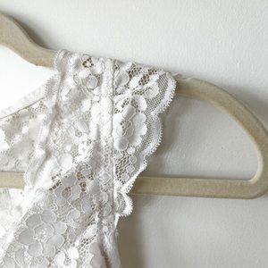 White Lace Bralette
